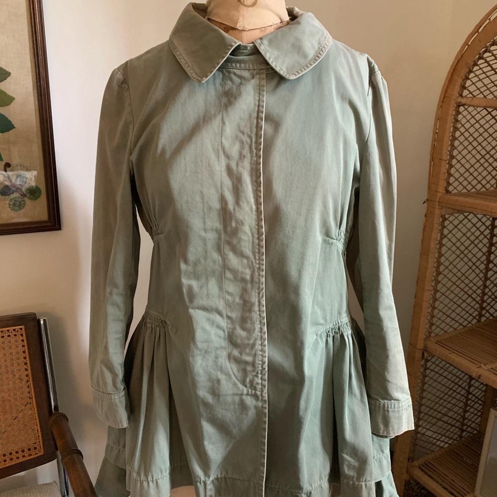 Marni Sage Green Utility Coat